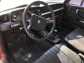 1974 BMW 2002tii with additional parts (including muffler, exhaust and inner fender