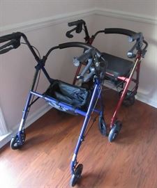 walkers, wheel chair