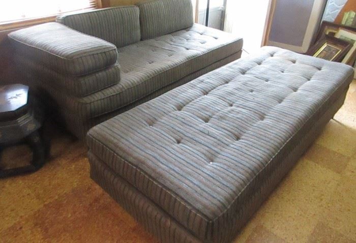 late 1940's mid-century sofa set