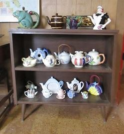 teapots and midcentury piece