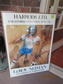 LeRoy Neiman poster soccer