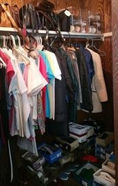 Shoes, mostly size 7, many 70s styles, most never worn.