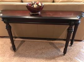 Mahogany sofa table