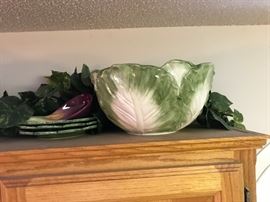 Fitz & Floyd lettuce bowl