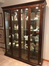 Foyer cabinet with lovely detail and claw style feet