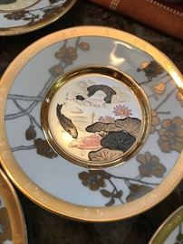 All 12 Chokin Plate Collection by The Hamilton Colleciton