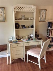 Faux Bamboo desk by Thomasville