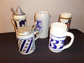 steins - most are germany