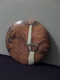 hand painted wood art