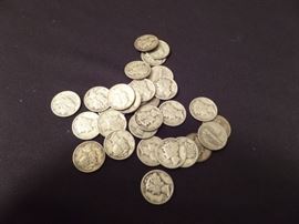 mercury dimes - 1920s, 1930s