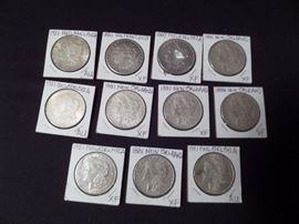 morgan silver dollars