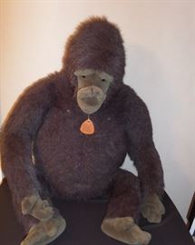 large vintage dakin gorilla 