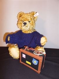 steiff passport bear L.E. of 3500