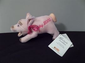 steiff piggy happy 2000 