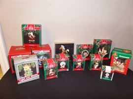 vintage Hallmark ornaments