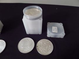 1878-S BU morgan silver dollars