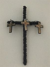 Large  wire and ceramic cross