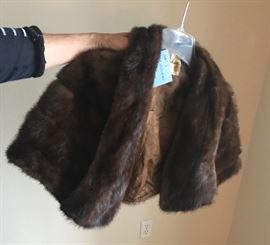 ATX furrier vintage mink stole