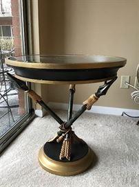 Vintage Napoleonic Style Arrow Themed Table         https://ctbids.com/#!/description/share/108221