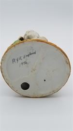 Sculptor at work figurine, bottom