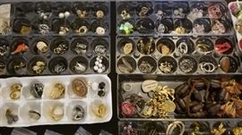 Tons of costume jewelry!