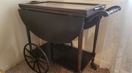 Antique tea cart