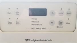 Frigidaire 4 burner gas range and oven