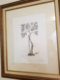 Lloyd Wilburg signed print 67/500