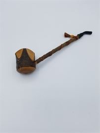 Collection of vintage tobacco pipes