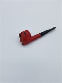 Collection of vintage tobacco pipes