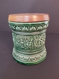 German made ceramic jar