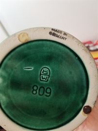 German made ceramic jar, bottom