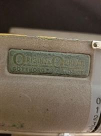 Vintage Original Odhner pinwheel mechanical calculator