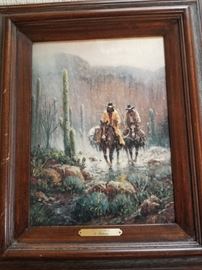 G. Harvey "Gift of Rain"  artist proof print, measures 14.5" x 17"