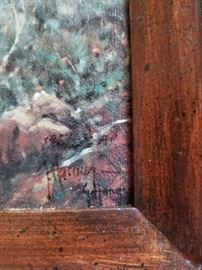 G. Harvey "Gift of Rain"  artist proof print, measures 14.5" x 17"