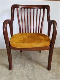 Midcentury vintage loveseat and matching chair