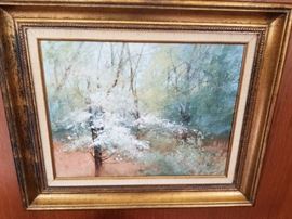 John Haile original oil on canvas, measures 24" x 19"