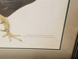 Charles and Ben Beckendorf "Rooster" print 97/125