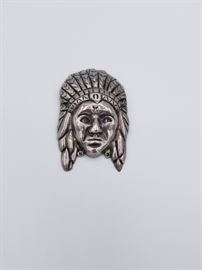 Mexican sterling native broach