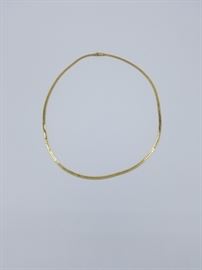 14K gold necklace