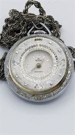 Wilson Swiss made pocketwatch on chain