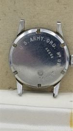 Vintage Glycine U.S. Army issue combat watch