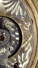 Hampden pocket watch early 1900s, gold filled case, 21 jewel movement