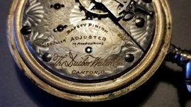 Hampden pocket watch early 1900s, gold filled case, 21 jewel movement