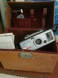 Vintage Kodak Brownie Super 27 camer with case