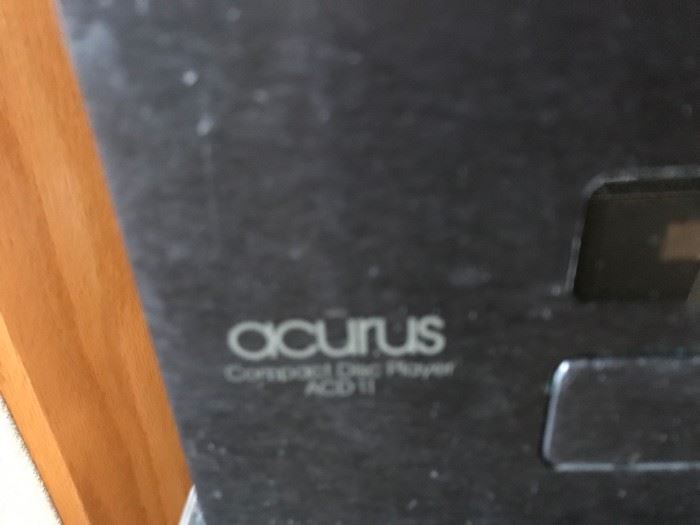 #6 Acurus ACD11 compact disc player $300