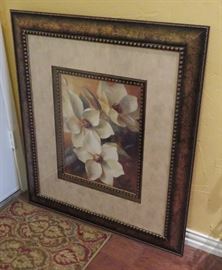 Framed magnolia print