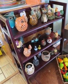 Birds, owls, chickens