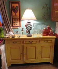 Painted sideboard