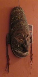 Tribal mask from Papua New Guinea